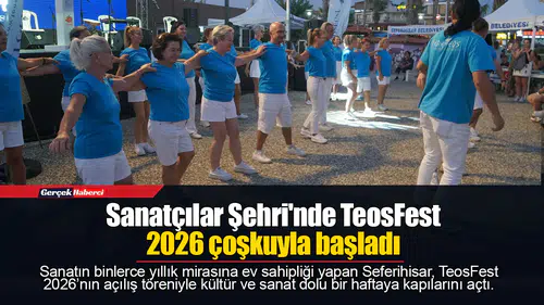Sanatçılar Şehri'nde TeosFest 2026 çoşkuyla başladı