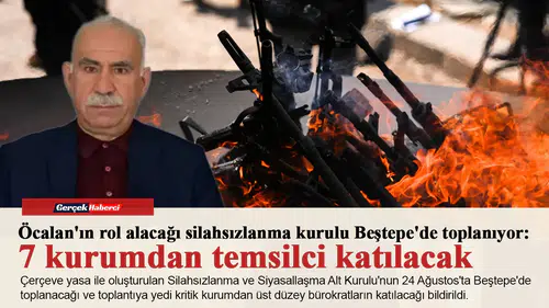 Öcalan'ın rol alacağı silahsızlanma kurulu Beştepe'de toplanıyor: 7 kurumdan temsilci katılacak