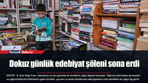 Dokuz günlük edebiyat şöleni sona erdi