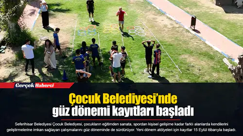 Çocuk Belediyesi’nde güz dönemi kayıtları başladı