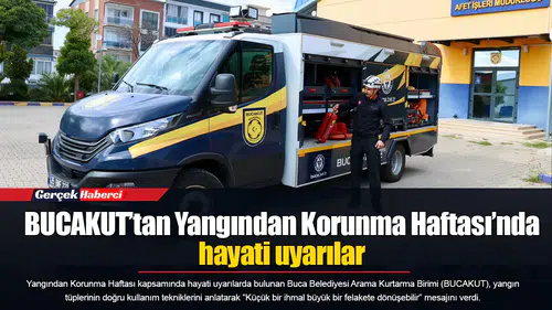 BUCAKUT’tan Yangından Korunma Haftası’nda hayati uyarılar