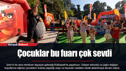 Çocuklar bu fuarı çok sevdi