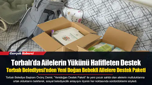Torbalı Belediyesi’nden Yeni Doğan Bebekli Ailelere Destek Paketi