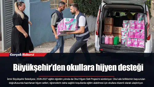 Büyükşehir’den okullara hijyen desteği