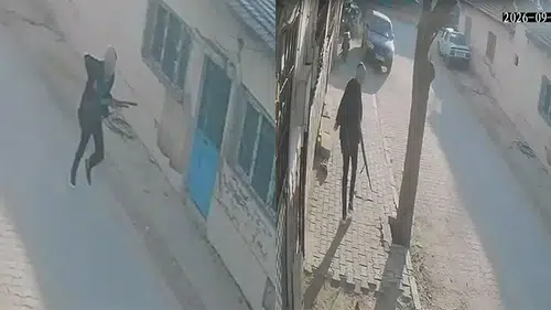 Manisa'da okula silahlı saldırı: Güvenlik kamerası görüntüleri ortaya çıktı