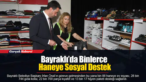 Bayraklı’da Binlerce Haneye Sosyal Destek