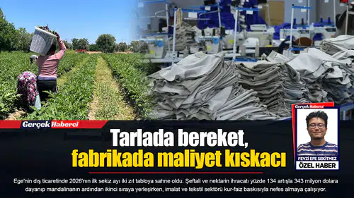Tarlada bereket, fabrikada maliyet kıskacı