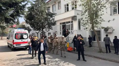 Kahramanmaraş’taki saldırıya sahne olan okul müdürlük binası oluyor