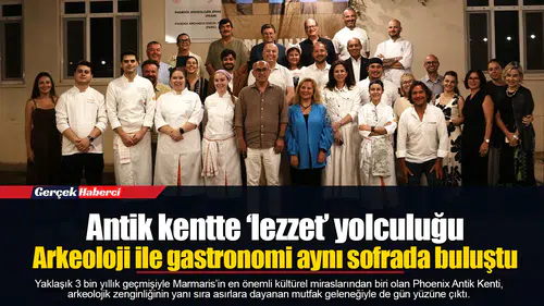 Antik kentte ‘lezzet’ yolculuğu... Arkeoloji ile gastronomi aynı sofrada buluştu