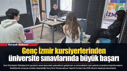 Genç İzmir kursiyerlerinden üniversite sınavlarında büyük başarı