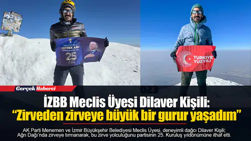 İZBB Meclis Üyesi Dilaver Kişili:  “Zirveden zirveye büyük bir gurur yaşadım.”