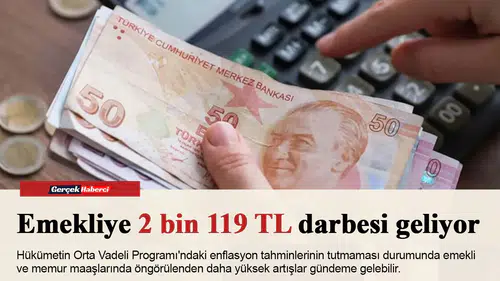 Emekliye 2 bin 119 TL darbesi geliyor