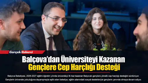 Balçova’dan Üniversiteyi Kazanan Gençlere Cep Harçlığı Desteği