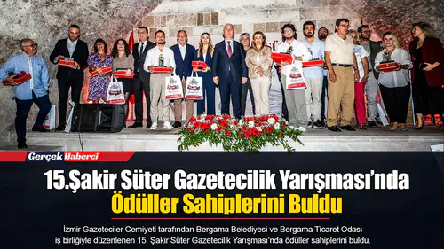 15.Şakir Süter Gazetecilik Yarışması’nda Ödüller Sahiplerini Buldu