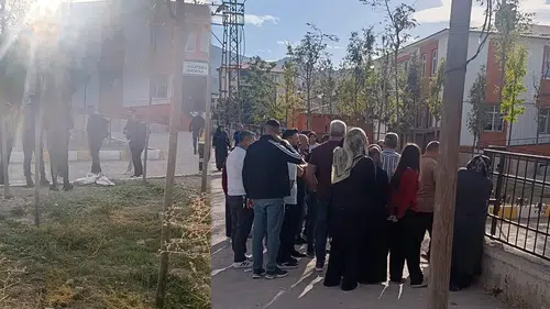Van’da Polatoğlu Okulu’nda pompalı tüfekle okula gelen öğrenciye veli ve öğretmenler müdahale etti