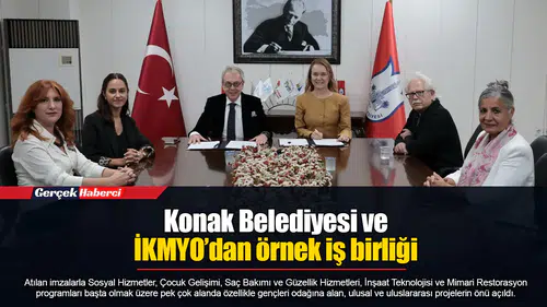 Konak Belediyesi ve İKMYO’dan örnek iş birliği