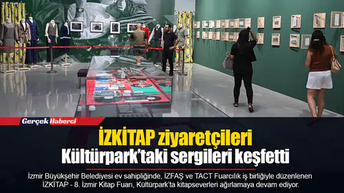 İZKİTAP ziyaretçileri Kültürpark’taki sergileri keşfetti