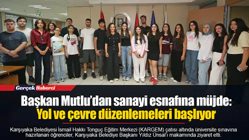 KARGEM’li gençlerden Başkan Ünsal’a teşekkür ziyareti