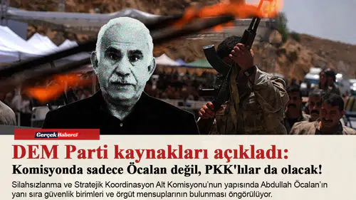 DEM Parti kaynakları açıkladı: Komisyonda sadece Öcalan değil, PKK'lılar da olacak!