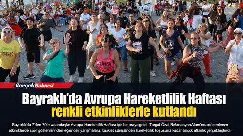 Bayraklı’da Avrupa Hareketlilik Haftası renkli etkinliklerle kutlandı