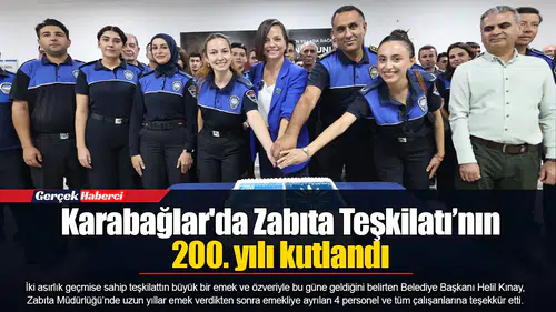 Karabağlar'da Zabıta Teşkilatı’nın 200. yılı kutlandı