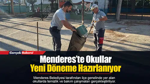 Menderes’te Okullar Yeni Döneme Hazırlanıyor