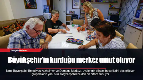 Büyükşehir’in kurduğu merkez umut oluyor