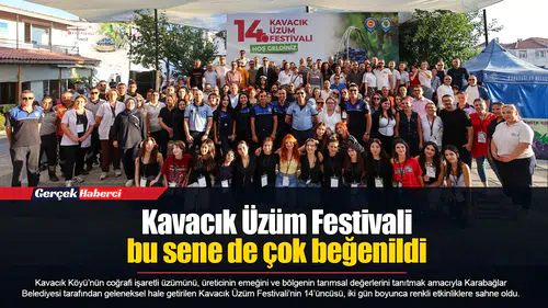 Kavacık Üzüm Festivali bu sene de çok beğenildi
