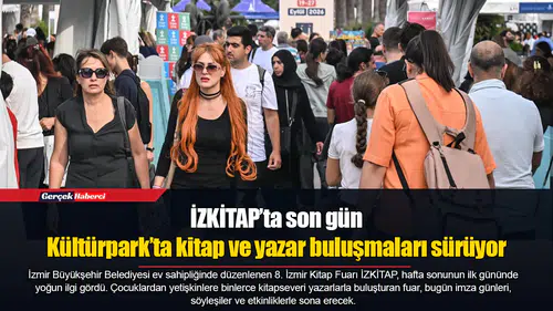 Kültürpark’ta kitap ve yazar buluşmaları sürüyor