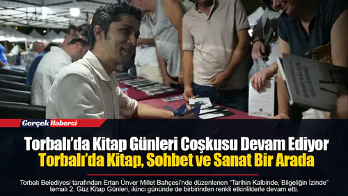 Torbalı’da Kitap Günleri Coşkusu Devam Ediyor