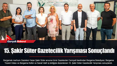 15. Şakir Süter Gazetecilik Yarışması Sonuçlandı
