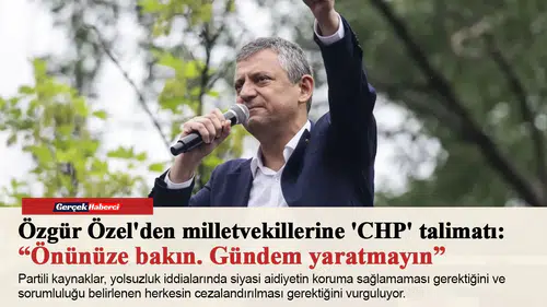 Özgür Özel'den milletvekillerine 'CHP' talimatı: ”Önünüze bakın. Gündem yaratmayın”
