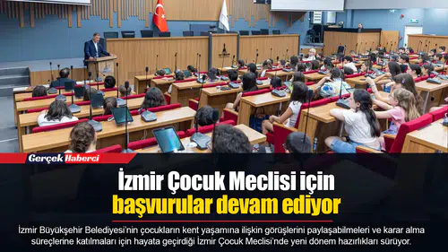 İzmir Çocuk Meclisi için başvurular devam ediyor