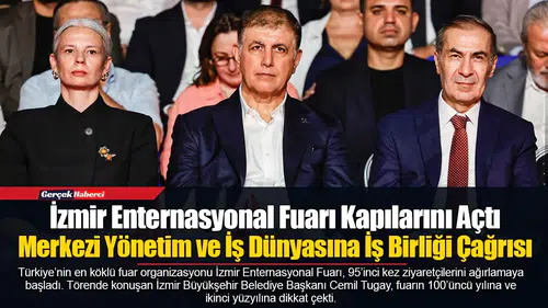 İzmir Enternasyonal Fuarı Kapılarını Açtı