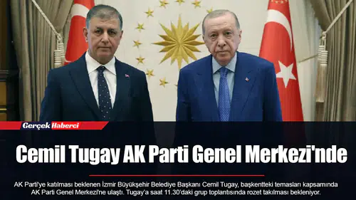 Cemil Tugay AK Parti Genel Merkezi'nde