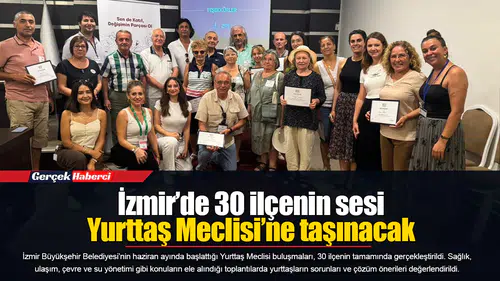 İzmir’de 30 ilçenin sesi Yurttaş Meclisi’ne taşınacak