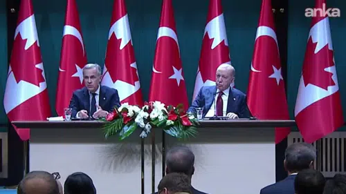 Erdoğan ve Carney Türkiye-Kanada ilişkilerini stratejik ortaklık seviyesine taşıdı