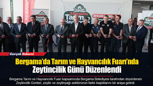 Bergama’da Tarım ve Hayvancılık Fuarı’nda Zeytincilik Günü Düzenlendi