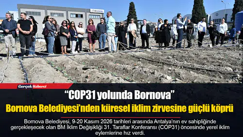 Bornova Belediyesi’nden küresel iklim zirvesine güçlü köprü