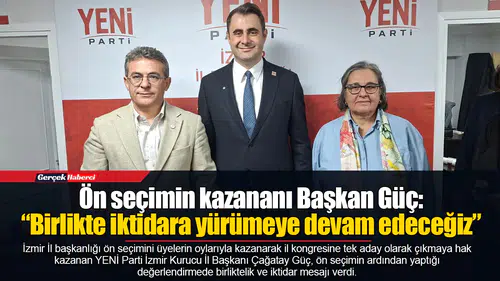 Ön seçimin kazananı Başkan Güç: “Birlikte iktidara yürümeye devam edeceğiz”