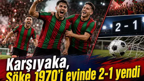Karşıyaka, Söke 1970'i evinde 2-1 yendi