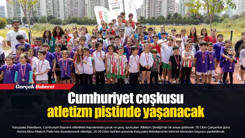 Cumhuriyet coşkusu atletizm pistinde yaşanacak