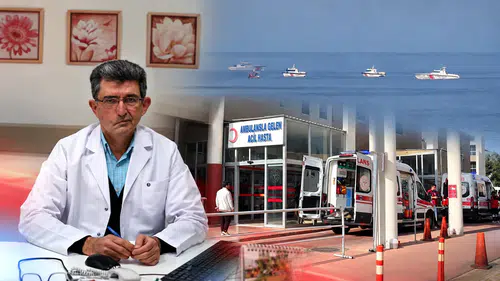 Ayvalık'ta tekne faciasında doktor Şahin Bingüllü can yeleklerini önce çocuklara giydirdi