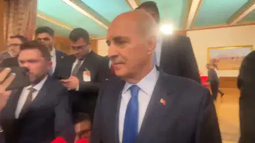 Numan Kurtulmuş'tan YENİ Parti protestosuna tepki: Hiç şık olmamıştır