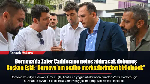 Bornova’da Zafer Caddesi’ne nefes aldıracak dokunuş
