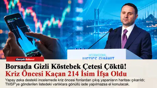 Borsada Gizli Köstebek Çetesi Çöktü! Kriz Öncesi Kaçan 214 İsim İfşa Oldu