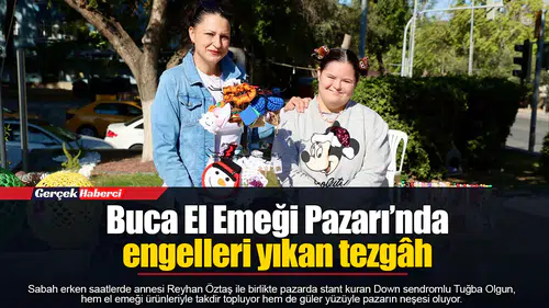 Buca El Emeği Pazarı’nda engelleri yıkan tezgâh
