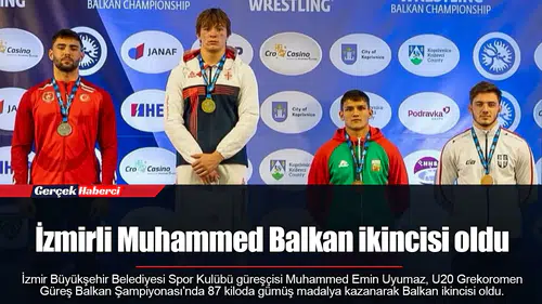 İzmirli Muhammed Balkan ikincisi oldu