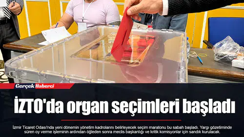 İZTO'da organ seçimleri başladı