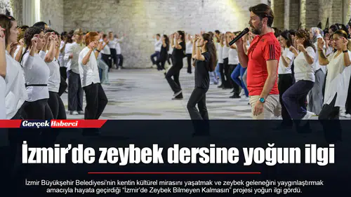 İzmir’de zeybek dersine yoğun ilgi